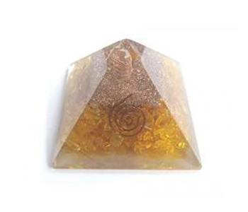 Citrin-raw-Orgonite-Pyramid